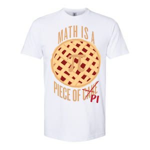 Math Is A Piece Of Cake Pi Day Softstyle CVC T-Shirt