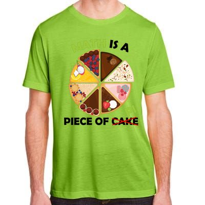 Math Is A Piece Of Pi Adult ChromaSoft Performance T-Shirt