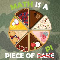 Math Is A Piece Of Pi Legacy Tie Dye Trucker Hat