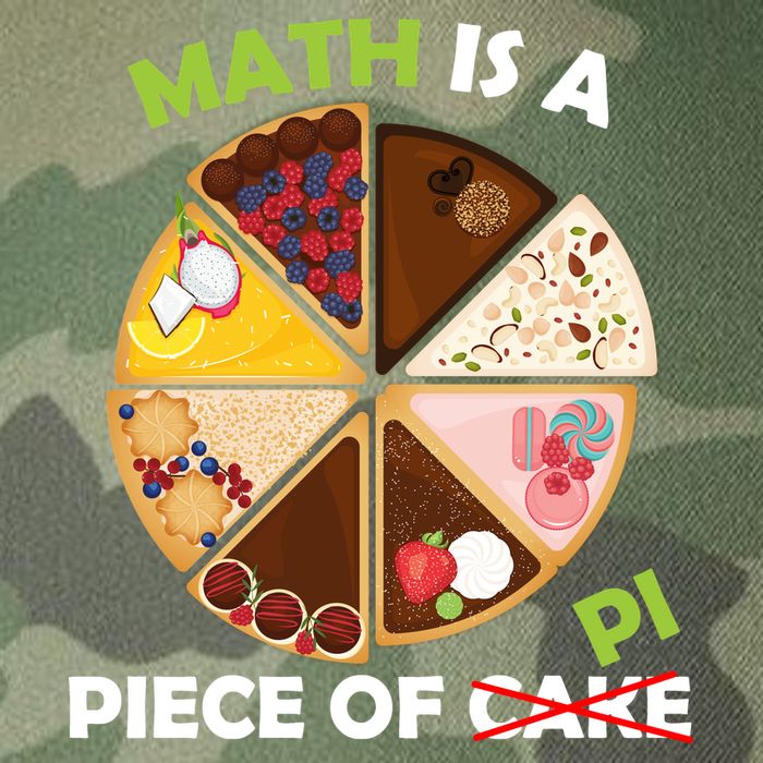 Math Is A Piece Of Pi Legacy Tie Dye Trucker Hat
