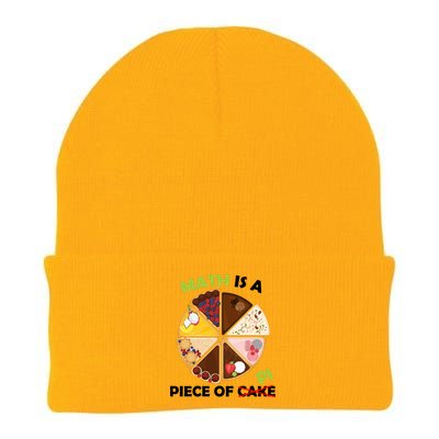 Math Is A Piece Of Pi Knit Cap Winter Beanie