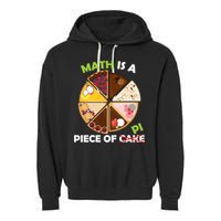 Math Is A Piece Of Pi Garment-Dyed Fleece Hoodie