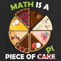 Math Is A Piece Of Pi 7 Panel Mesh Trucker Snapback Hat