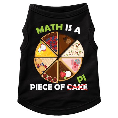 Math Is A Piece Of Pi Doggie Tank