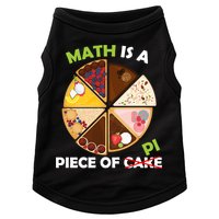 Math Is A Piece Of Pi Doggie Tank