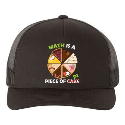 Math Is A Piece Of Pi Yupoong Adult 5-Panel Trucker Hat