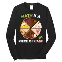 Math Is A Piece Of Pi Long Sleeve Shirt