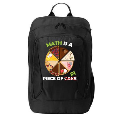 Math Is A Piece Of Pi City Backpack