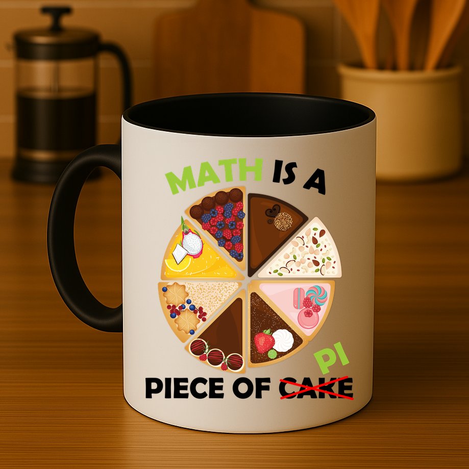 Math Is A Piece Of Pi Mug