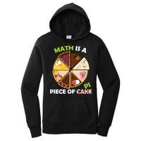 Math Is A Piece Of Pi Women's Pullover Hoodie