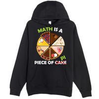 Math Is A Piece Of Pi Premium Pullover Hoodie