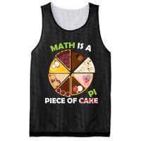 Math Is A Piece Of Pi Mesh Reversible Basketball Jersey Tank