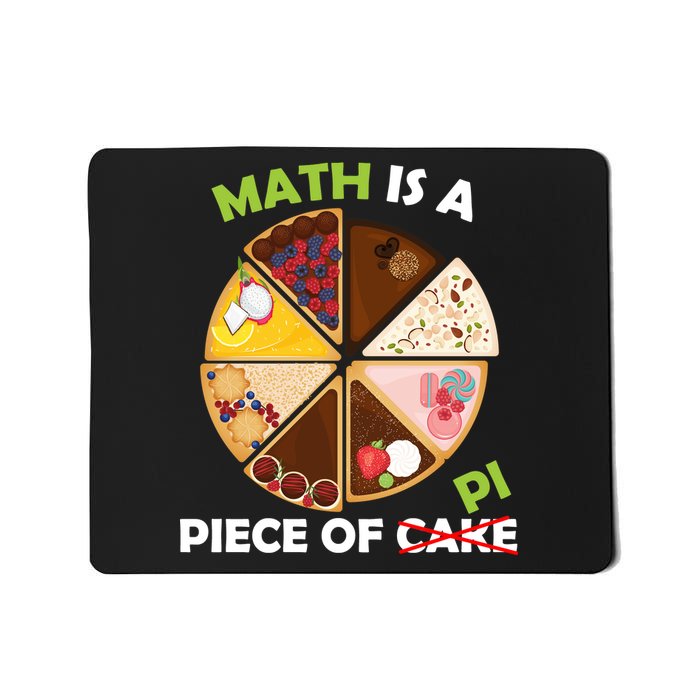 Math Is A Piece Of Pi Mousepad