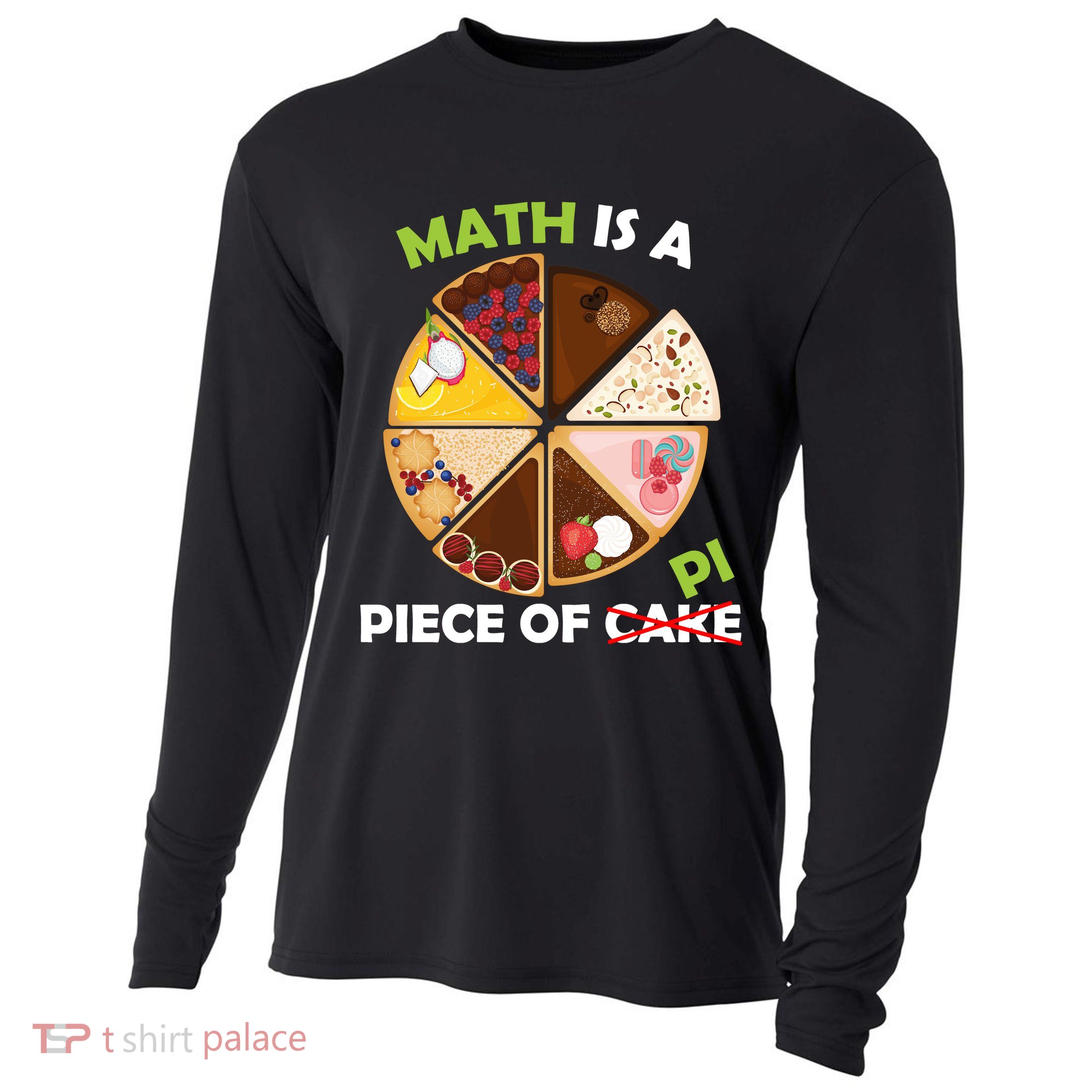 Math Is A Piece Of Pi Cooling Performance Long Sleeve Crew