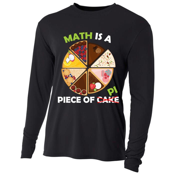 Math Is A Piece Of Pi Cooling Performance Long Sleeve Crew