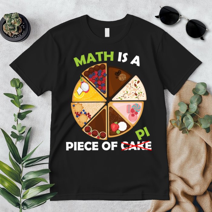 Math Is A Piece Of Pi Premium T-Shirt