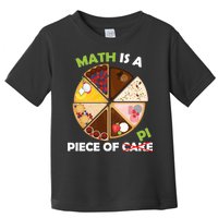 Math Is A Piece Of Pi Toddler T-Shirt