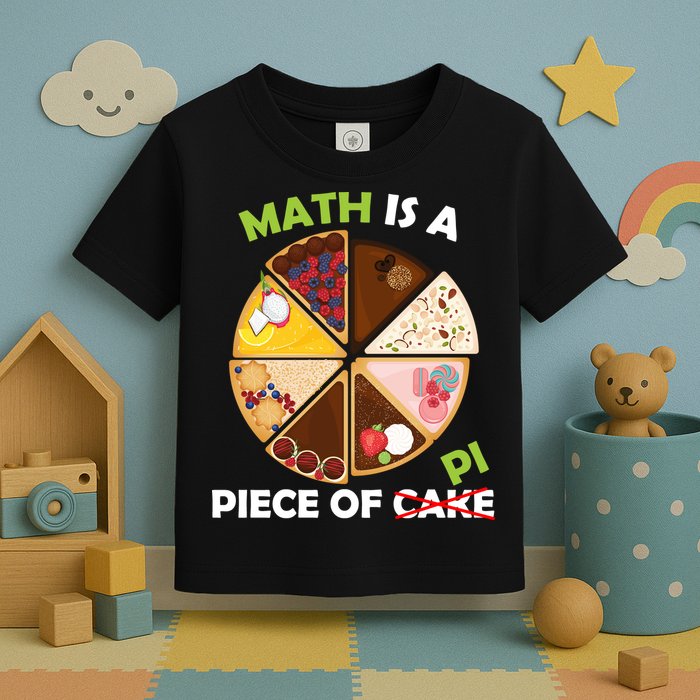 Math Is A Piece Of Pi Toddler T-Shirt