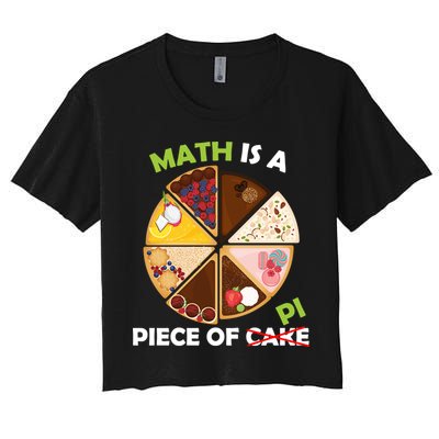 Math Is A Piece Of Pi Crop Top