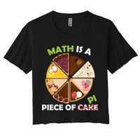 Math Is A Piece Of Pi Crop Top