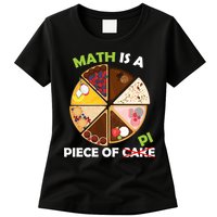 Math Is A Piece Of Pi Womens T-Shirt