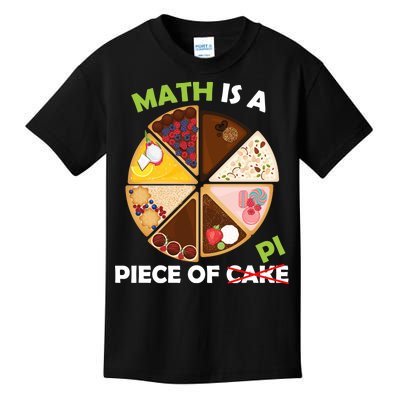 Math Is A Piece Of Pi Kids T-Shirt