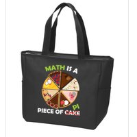 Math Is A Piece Of Pi Zip Tote Bag