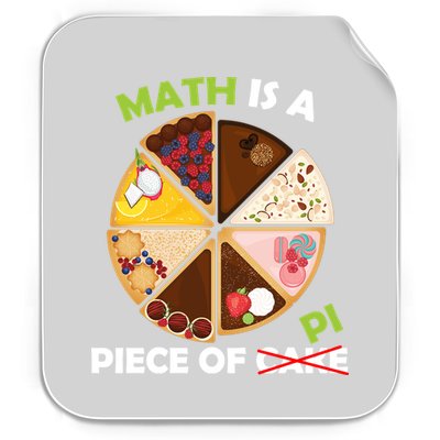 Math Is A Piece Of Pi Permanent Decal Sticker