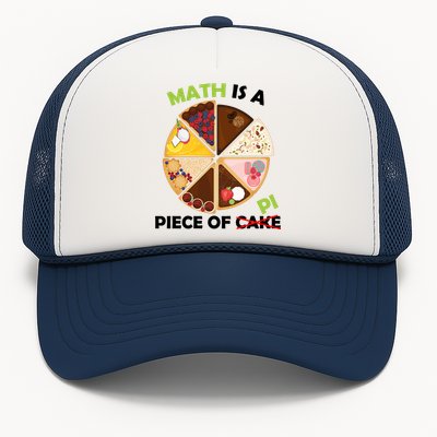 Math Is A Piece Of Pi Trucker Hat