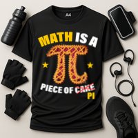 Math is a piece of pi Humor Performance Shirt