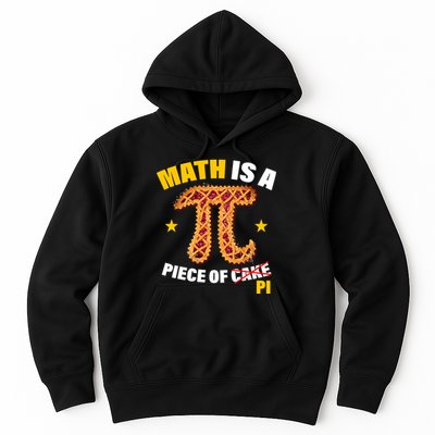 Math is a piece of pi Humor Hoodie