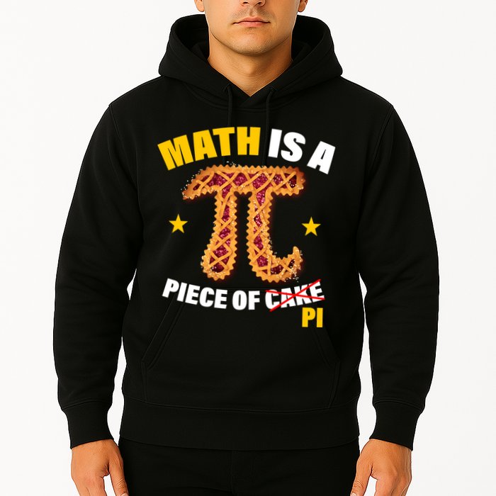 Math is a piece of pi Humor Hoodie