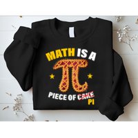 Math is a piece of pi Humor Sweatshirt