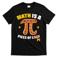 Math is a piece of pi Humor T-Shirt