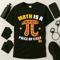 Math is a piece of pi Humor T-Shirt