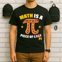 Math is a piece of pi Humor T-Shirt