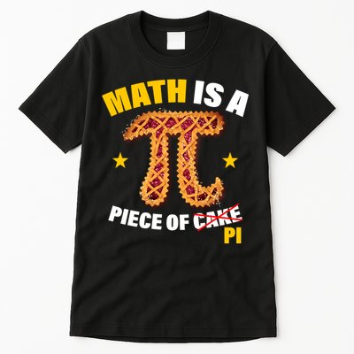Math is a piece of pi Humor Tall T-Shirt