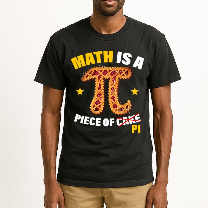 Math is a piece of pi Humor Tall T-Shirt