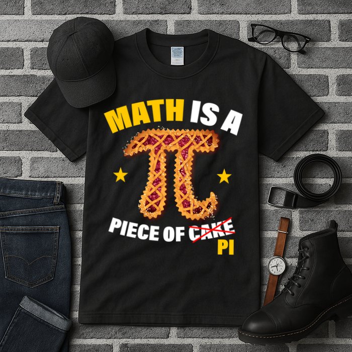Math is a piece of pi Humor Tall T-Shirt