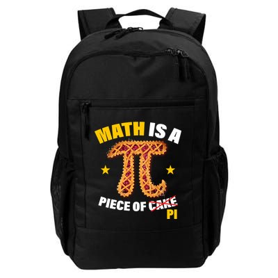 Math is a piece of pi Humor Daily Commute Backpack