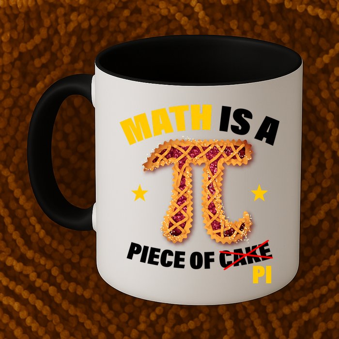 Math is a piece of pi Humor Mug