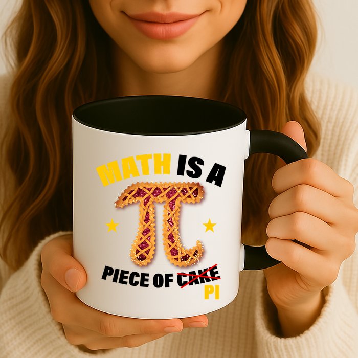Math is a piece of pi Humor Mug