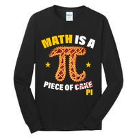 Math is a piece of pi Humor Tall Long Sleeve T-Shirt