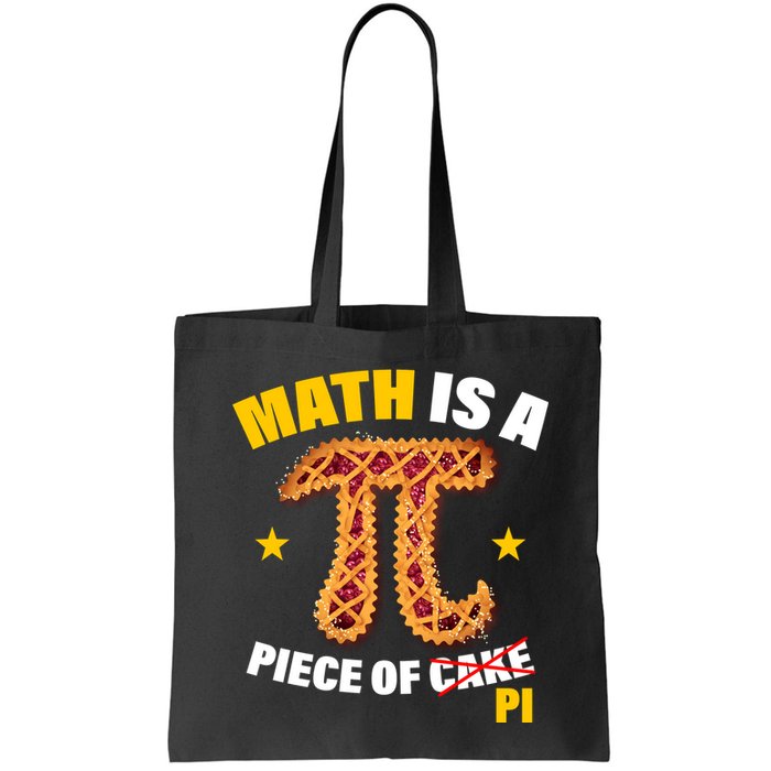 Math is a piece of pi Humor Bag