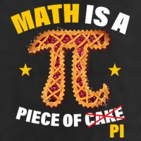 Math is a piece of pi Humor 25L Jumbo Tote