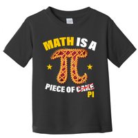 Math is a piece of pi Humor Toddler T-Shirt