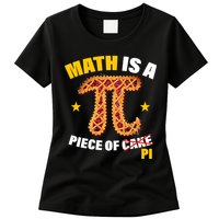 Math is a piece of pi Humor Womens T-Shirt