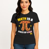 Math is a piece of pi Humor Womens T-Shirt