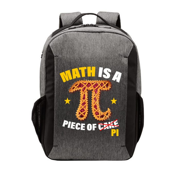 Math is a piece of pi Humor Vector Backpack