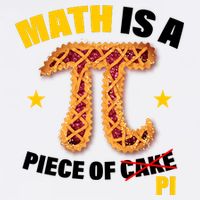 Math is a piece of pi Humor Garment-Dyed Sweatshirt